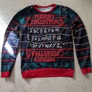 Stranger Things Christmas sweater